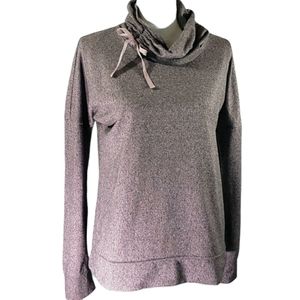 St. John's Bay Top Mauve Gray